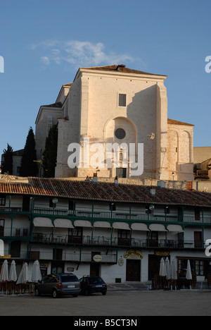 Plaza Mayor, Chinchon, Comunidad de Madrid, Spagna Foto Stock