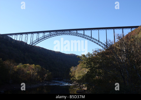 New River Gorge bridge WV USA Foto Stock