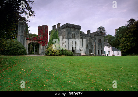 Rovine del Castello di Armadale, sede del MacDonalds di Skye dal xix secolo secolo, Skye, Ebridi Interne, regione delle Highlands, Scozia Foto Stock
