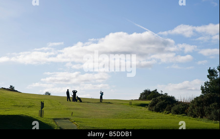 Selkirk Scottish Borders il campo da golf di rinvio su off Foto Stock