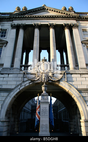 La Somerset House, Londra, Inghilterra, Europa Foto Stock