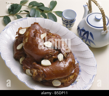 Il coreano Stemed cibo Foto Stock