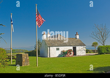 La casa di John Paul Jones, situato sulla costa di Solway, Dumfries and Galloway, Scozia Foto Stock