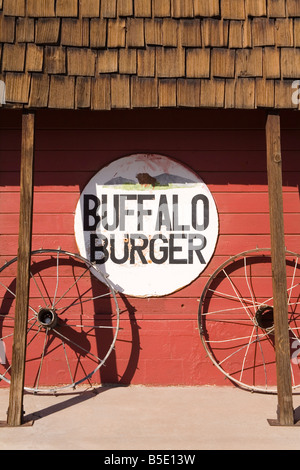 Bagdad Cafe, Route 66, Newberry Springs, California, USA, America del Nord Foto Stock