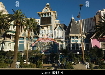 La striscia (Las Vegas Boulevard), Las Vegas, Nevada, Stati Uniti d'America, America del Nord Foto Stock