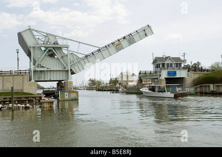 Knapps si restringe, Tilghman Island, Talbot County, Chesapeake Bay Area, Maryland, USA, America del Nord Foto Stock