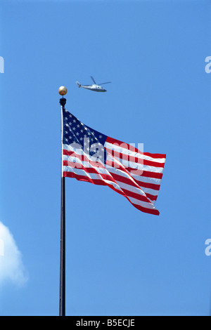 Bandiera di New York Stati Uniti d'America Nord America Foto Stock