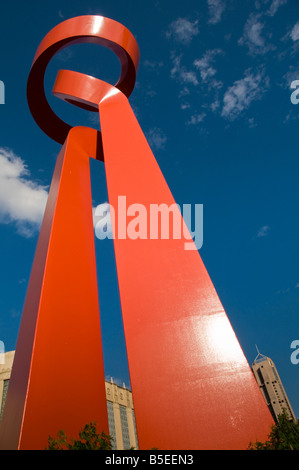 La torcia di amicizia, del centro cittadino di San Antonio, Texas. Foto Stock