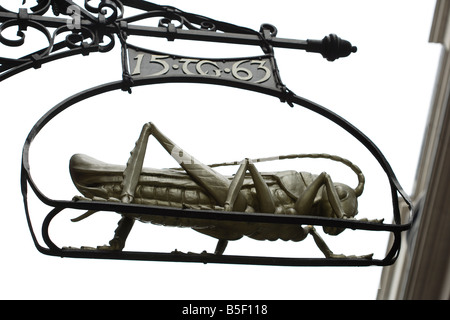 Thomas Gresham Martin's bank Lombard Street London Foto Stock