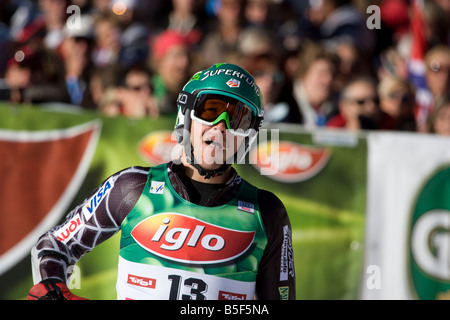 SOELDEN AUSTRIA OTT 26 Bode Miller Stati Uniti d'America in competizione nella mens slalom gigante presso il Ghiacciaio Rettenbach Foto Stock