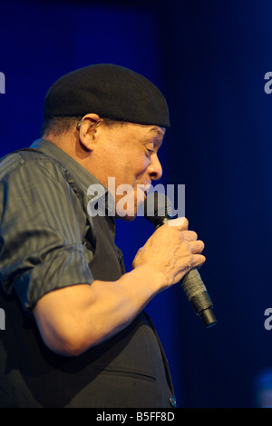 Al Jarreau, Bratislava Jazz Days 2008, dettaglio Foto Stock