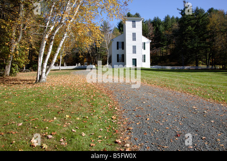 Trinità Chiesa Anglicana si trova in Cornish New Hampshire USA Questa chiesa è elencato nel Registro Nazionale dei Luoghi Storici Foto Stock