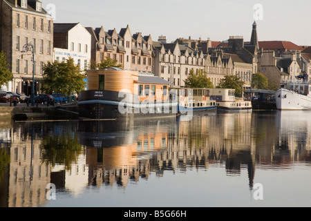 Il litorale di Leith Edimburgo Scozia UK Foto Stock