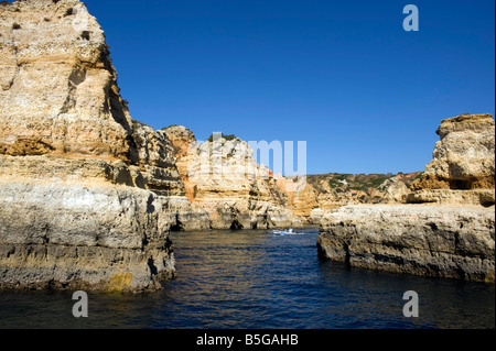 Ponta da Piedade ,Lagos. Algarve, Portogallo. Foto Stock