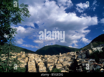 Scanno , L'Aquila, Abruzzo, Italia Foto Stock