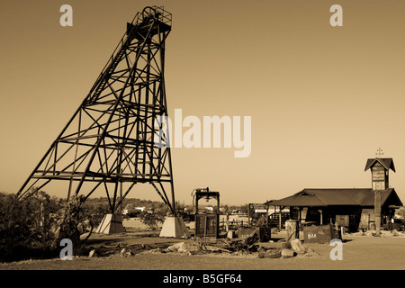 Goldfield in Arizona, Stati Uniti d'America Foto Stock