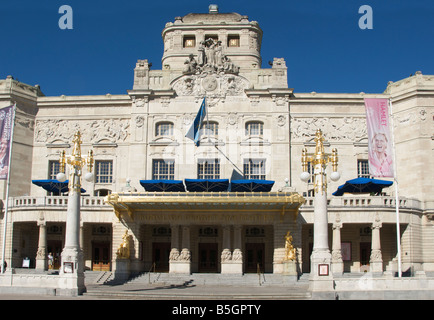 Teatro Drammatico Reale Nybroplan Stockholm Svezia Foto Stock