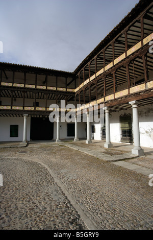 Piazza principale di Tembleque, Toledo, Spagna Foto Stock