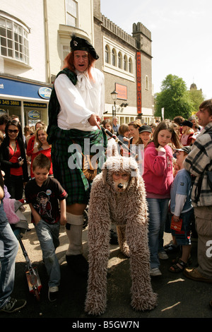 Brighton Art Festival gli artisti di strada Foto Stock