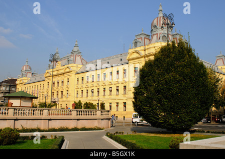 Zagabria inferiore della città architettura del XIX secolo Foto Stock