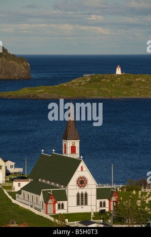 San Paolo chiesa anglicana, Trinità, Terranova e Labrador, Canada Foto Stock