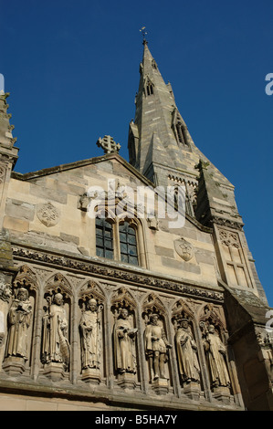 Leicester cattedrale della St Martins area della città, Leicester, England, Regno Unito Foto Stock