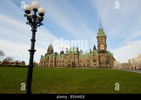 Il Parlamento canadese ad Ottawa in Canada Foto Stock