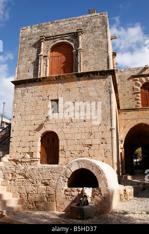 Viste intorno al monastero medievale ayia napa Cipro mediterraneo Foto Stock