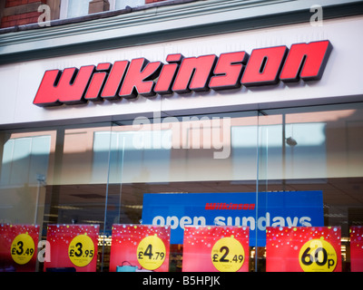 Wilkinson Store per uso editoriale Foto Stock