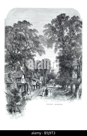 La mattina della domenica 12 aprile 1856 Il Illustrated London News pagina 388 Foto Stock