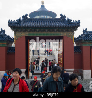 Tempio del Cielo a Pechino in Cina Foto Stock