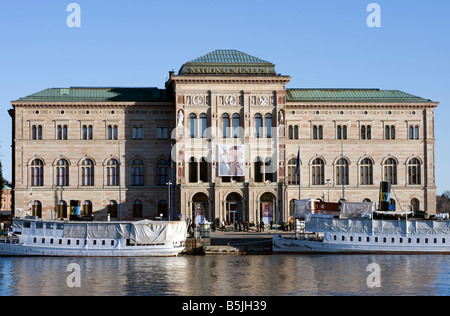 Esterno del Museo Nazionale di Stoccolma Svezia Foto Stock