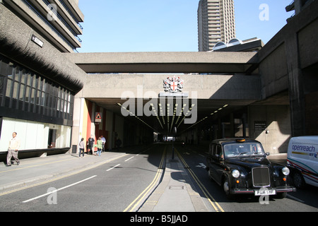 Il faggio Street a Barbican, Londra Foto Stock