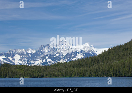 New Scenic 5 posti di Chugach Mountains, Prince William Sound, Alaska Foto Stock