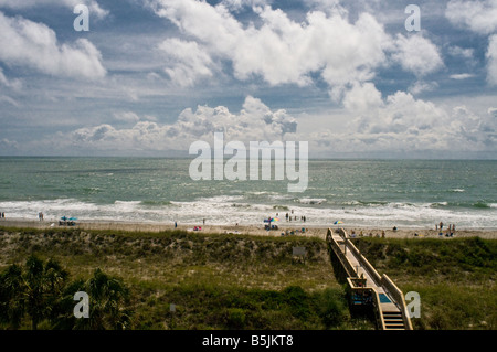 Pawleys Island South Carolina ocean resort sul mare Foto Stock