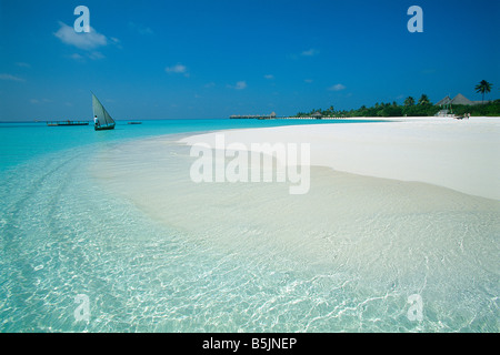 Maldive - Dunikolu Island - Coco Palm Resort Foto Stock