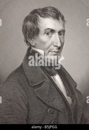 William Henry Harrison, 1773 - 1841. 9th Presidente degli Stati Uniti d'America. Foto Stock