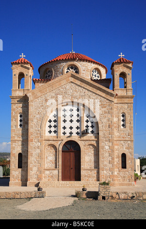 Agios Georgios tis Pegeias chiesa sulla costa occidentale di Cipro Foto Stock