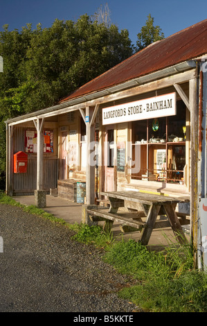 Bainham General Store Golden Bay Nelson regione Isola del Sud della Nuova Zelanda Foto Stock