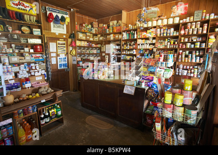 Bainham General Store Golden Bay Nelson regione Isola del Sud della Nuova Zelanda Foto Stock