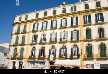 Casa dove Pablo Ruiz Picasso nasce Plaza de la Merced Malaga Costa del Sol Spagna Foto Stock