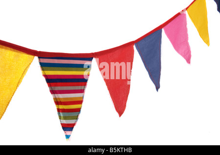 Paio di decorazione colorata bandiere è qualcuno s compleanno Foto Stock