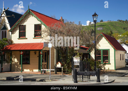 Storico Distretto South Street Nelson Isola del Sud della Nuova Zelanda Foto Stock