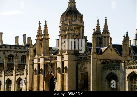 Cambridge University Ingresso al Kings College di Cambridge Gran Bretagna 2008 Foto Stock