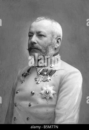 1 F150 B1914 1 Arciduca Friedrich foto c1914 Friedrich Arciduca d'Austria maresciallo di campo 1914 16 Il comandante supremo del KUK UN Foto Stock