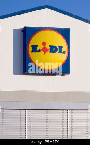 Nuovo negozio Lidl Argostoli, Cefalonia, Grecia Foto Stock