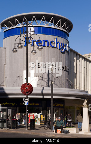 Frenchgate 'Shopping Center' ingresso in Doncaster,"South Yorkshire' Inghilterra "Gran Bretagna" Foto Stock