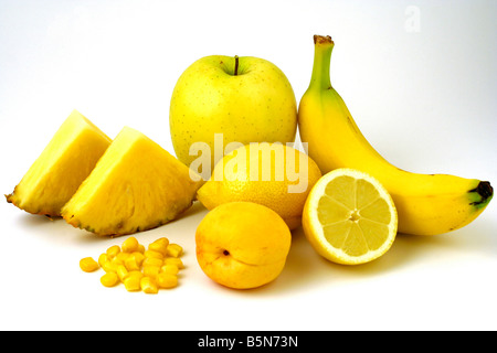 Alimentare giallo Foto Stock