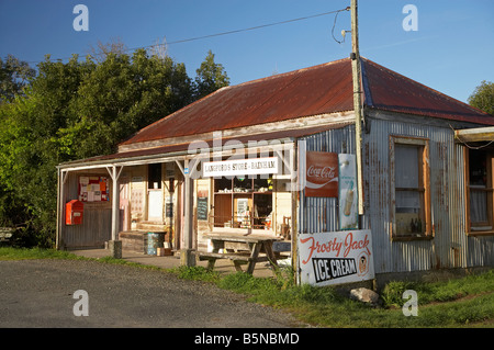 Bainham General Store Golden Bay Nelson regione Isola del Sud della Nuova Zelanda Foto Stock