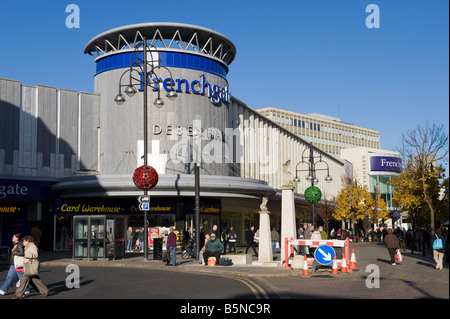 Frenchgate 'Shopping Center' ingresso in Doncaster,"South Yorkshire' Inghilterra "Gran Bretagna" Foto Stock